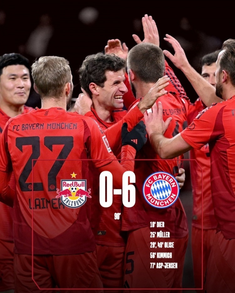 aoa体育培训-拜仁慕尼黑进球如潮，大胜对手晋级(拜仁慕尼黑进球如潮,大胜对手晋级了吗)