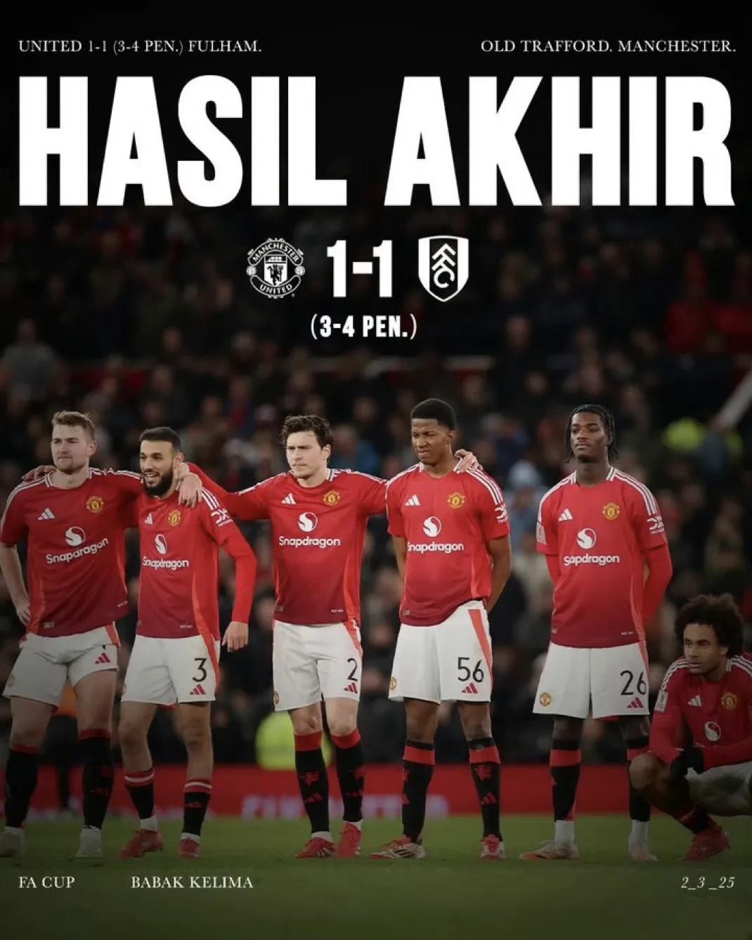 关于曼联战平对手，晋级前途堪忧不定的信息