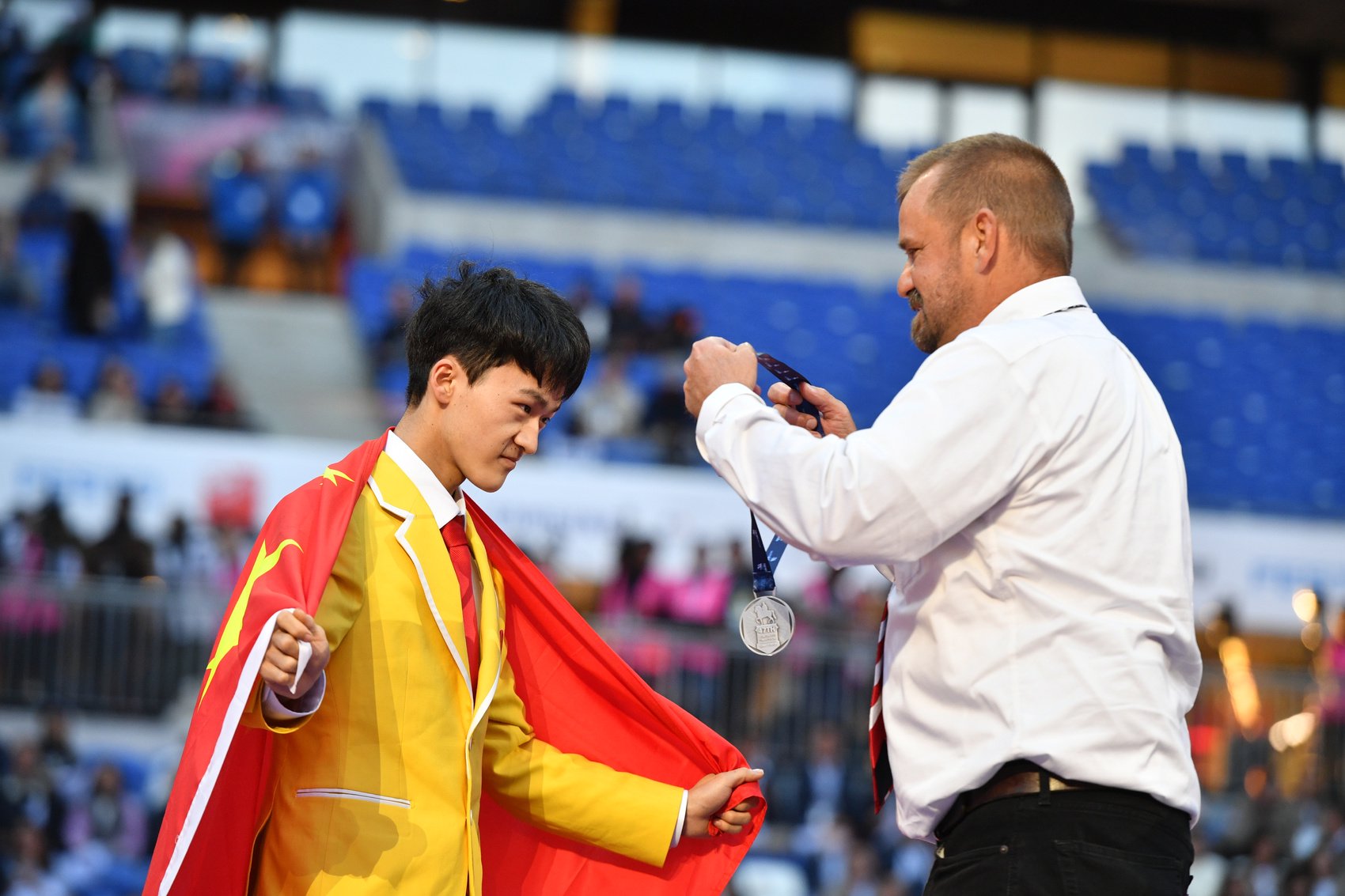 aoa体育馆-厄瓜多尔选手勇夺奖牌